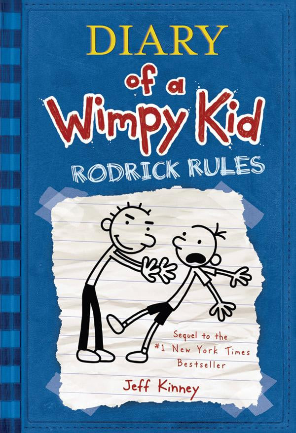 Diary Of A Wimpy Kid Rodrick Rules (Book 2) by Jeff Kinney