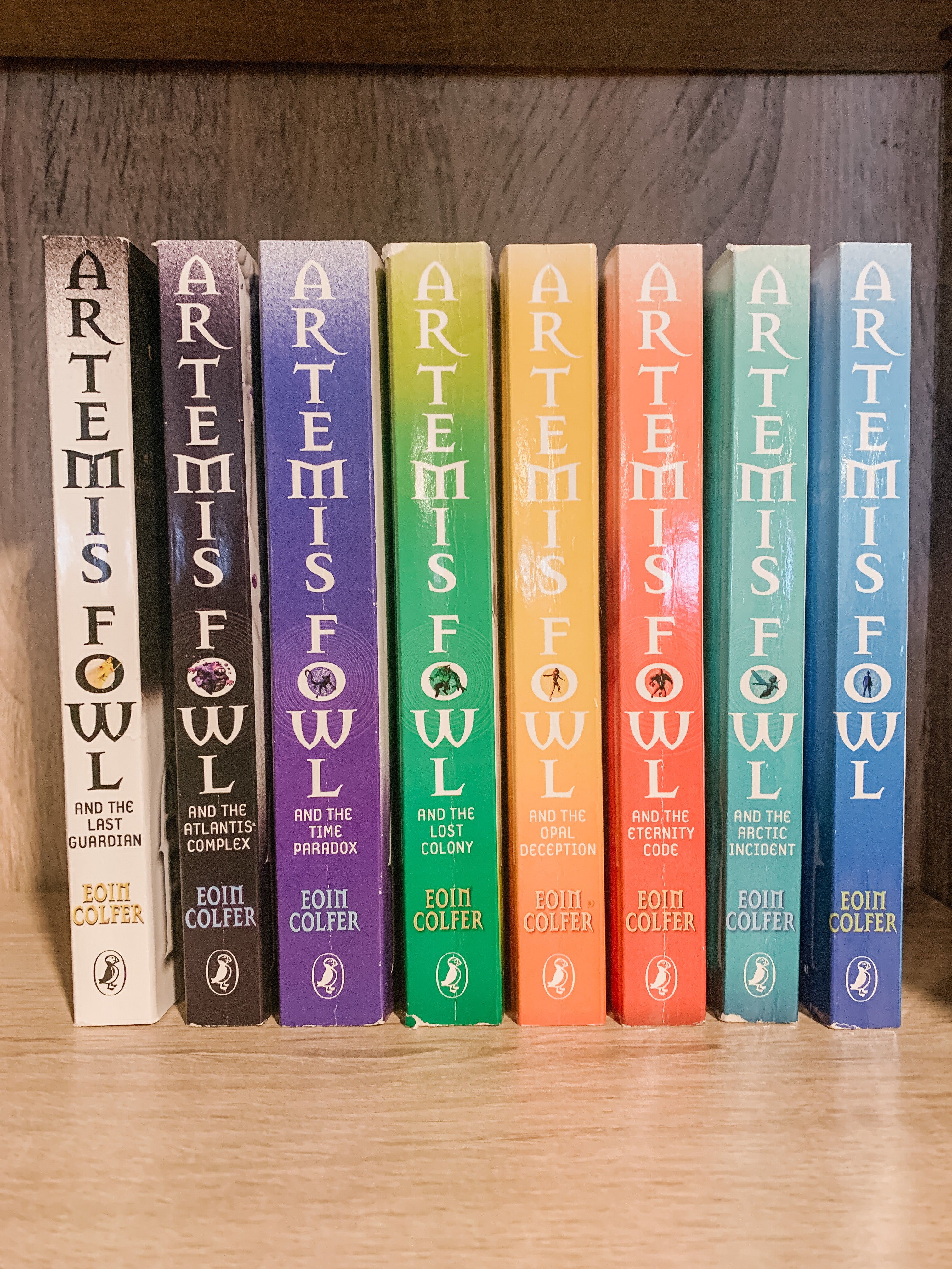 Artemis Fowl Series Box Set (Books 1-8)